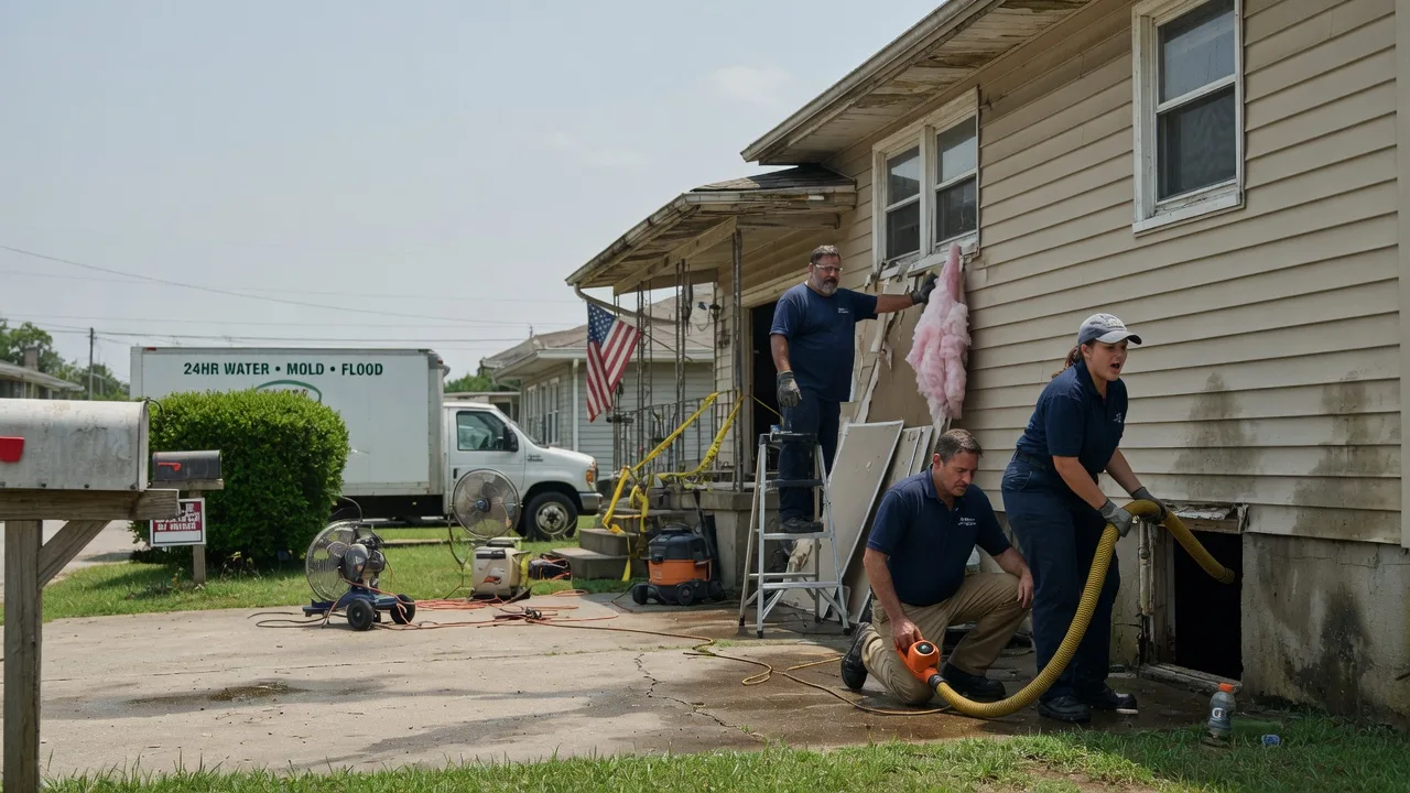 Water Damage Repair in Doss, TX near me